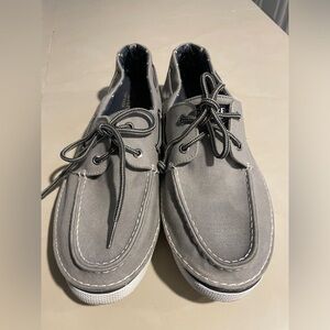 Sperry men’s grey loafers size 11.